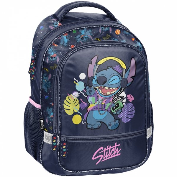 STITCH KOMPLET 6w1 PLECAK DO SZKOŁY STICH DZIEWCZĘCY DO KLAS 1-4