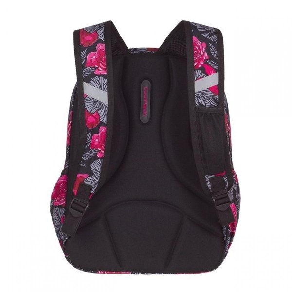 Plecak CoolPack CP Młodzieżowy Szkolny Red &amp; Black Flowers [86387CP]