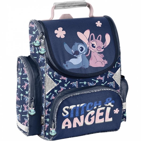 TORNISTER STITCH SZKOLNY DO KLAS 1-4 PODSTAWÓWKI KOMPLET 5w1 STICH i LILO