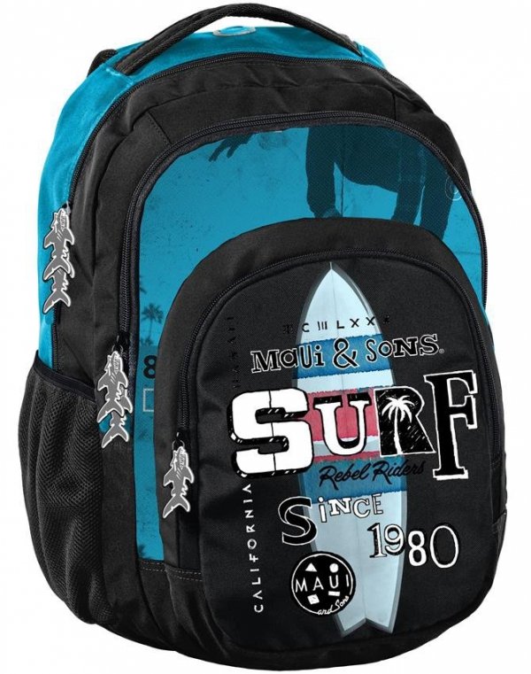 Plecak Młodzieżowy Szkolny Surfing Maui Suns [MAUJ-2706]