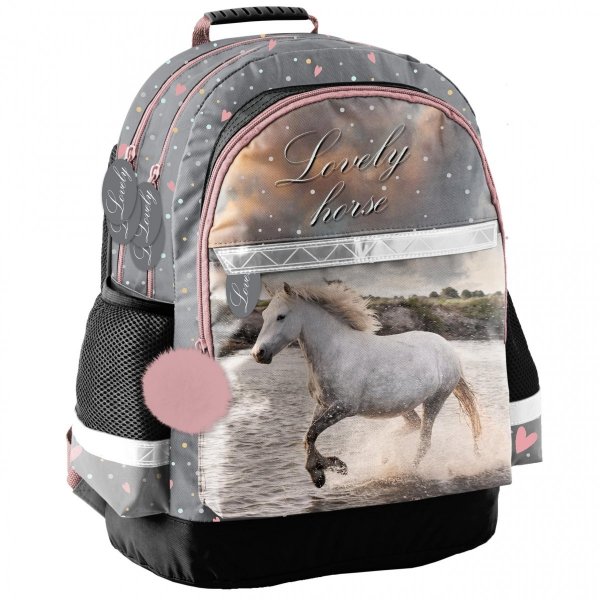 Plecak dla Dziewczyny Konie Paso do 1 klasy do Szkoły Podstawowej [PP22HR-116]