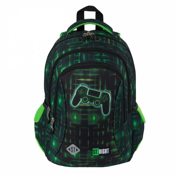 GAMER PLECAK ST.RIGHT SZKOLNY GAME GAMING GRY DLA CHŁOPAKÓW GAMEPAD