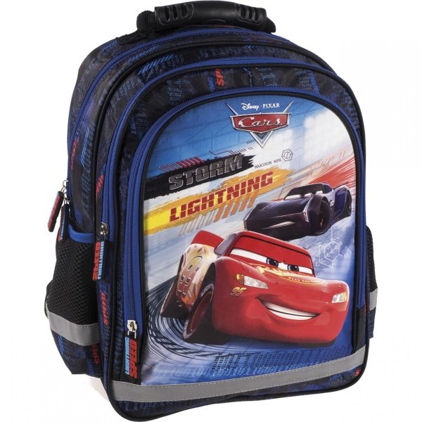 Plecak Auta Cars Szkolny dla Uczniów do Szkoły Podstawowej Zygzak [PL15BCA44]