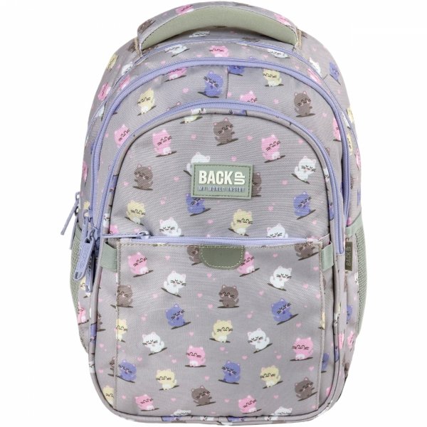PLECAK KOTKI KAWAII BACKUP SZKOLNY MŁODZIEŻOWY DLA DZIEWCZYNY Z KOTKAMI