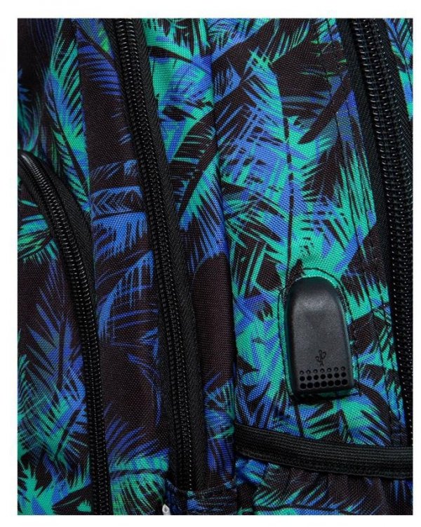 Coolpack Cp Plecak Palmy do Szkoły Młodzieżowy USB [B18030]