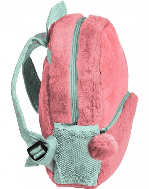 Pluszowy Plecak Przedszkolny Plecaczek Mały Piesek dla Dziewczynki [PQD-305]