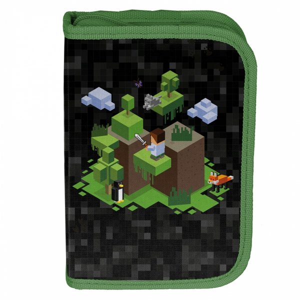 PLECAK MINECRAFT SZKOLNY KOMPLET 6w1 GAMING GRY DO 1 KLASY DLA CHŁOPAKÓW