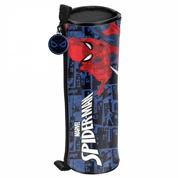 PIÓRNIK TUBA SPIDER-MAN SZKOLNY DLA CHŁOPAKA OKRĄGŁY MARVEL PASO