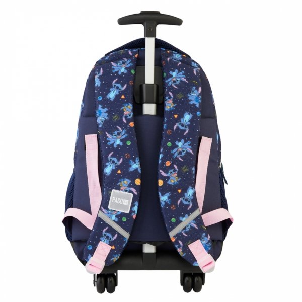 PLECAK STITCH NA KÓŁKACH KOMPLET 5w1 SZKOLNY DLA UCZENNICY STICH DZIEWCZĘCY