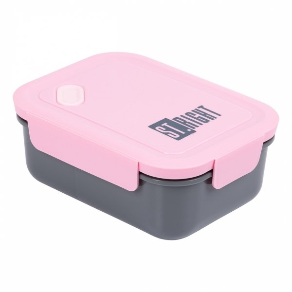ŚNIADANIÓWKA ST.RIHGT KANAPNIK NA DRUGIE ŚNIADANIE PINK &amp; GREY 1200ml