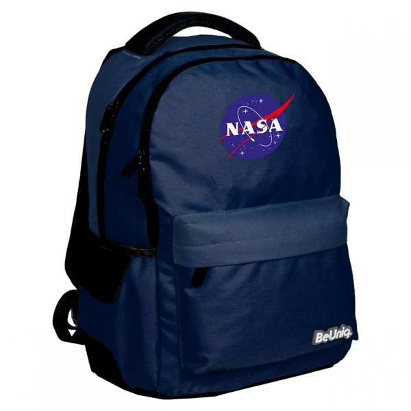 Plecak Vintage NASA Młodzieżowy BeUniq Chłopięcy [PPRR20-2705]