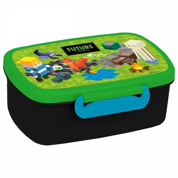 MINECRAFT BIDON ŚNIADANIÓWKA GAMING DLA CHŁOPAKÓW GAMETR KOMPLET 2w1 GRY