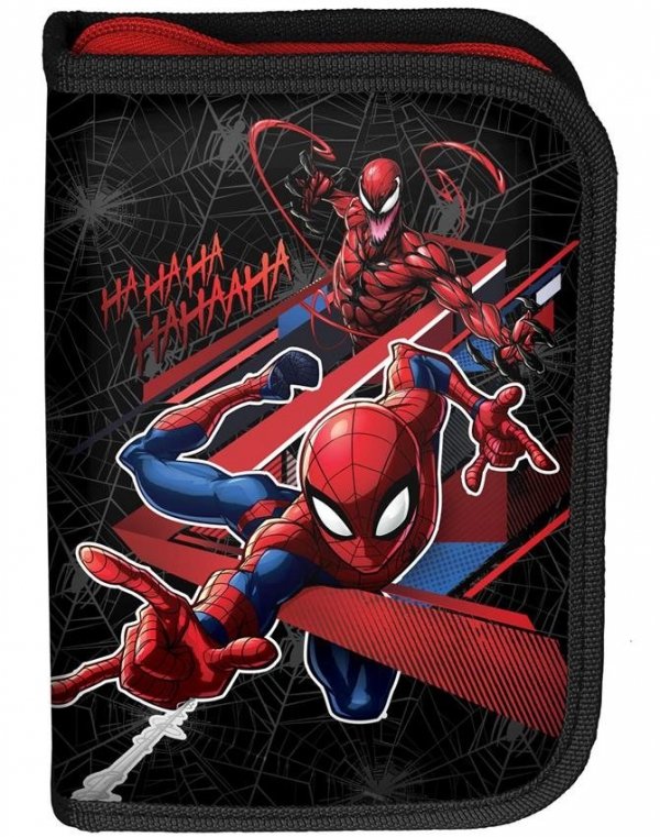 Wspaniały Piórnik Spiderman z Wyposażeniem Chłopięcy [SPV-001]