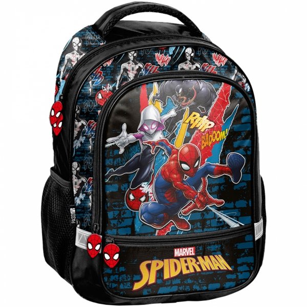 ZESTAW 3w1 SPIDER-MAN PLECAK SZKOLNY DO PODSTAWÓWKI MARVEL DLA CHŁOPAKA