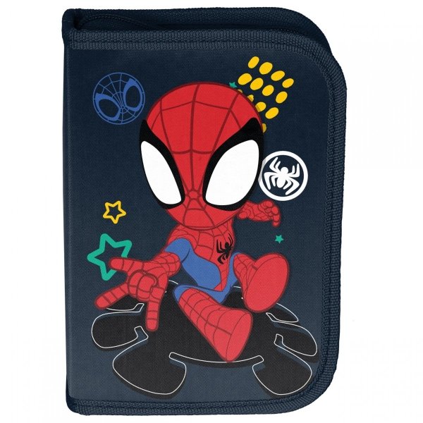 Nowoczesny Szkolny Piórnik Spiderman dla Chłopaków [SP22CD-P001]