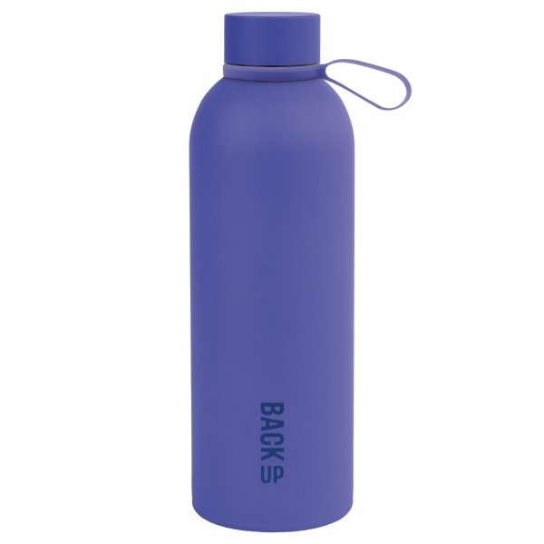 BUTELKA TERMICZNA NIEBIESKA METALOWY KUBEK TERMOS BIDON 500ML BACKUP