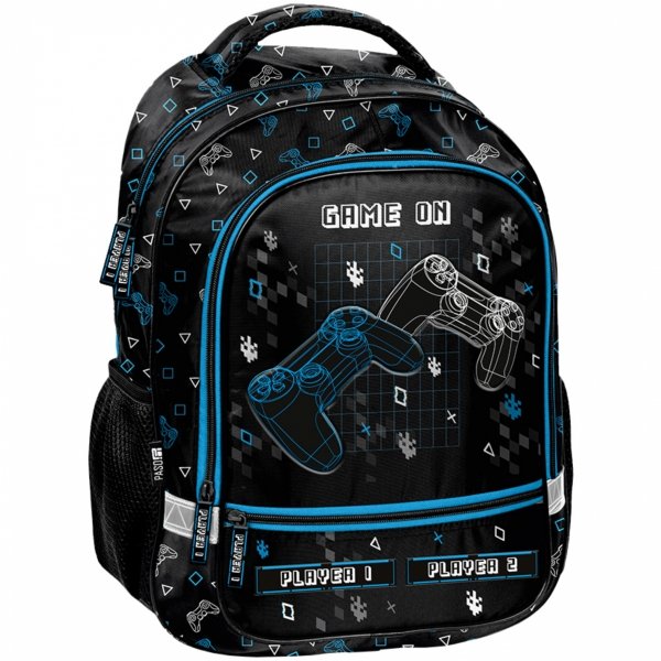 GAMING GAMEPAD PLECAK SZKOLNY DO PODSTAWÓWKI KOMPLET 5w1 GRA GRY DO 1 KLASY