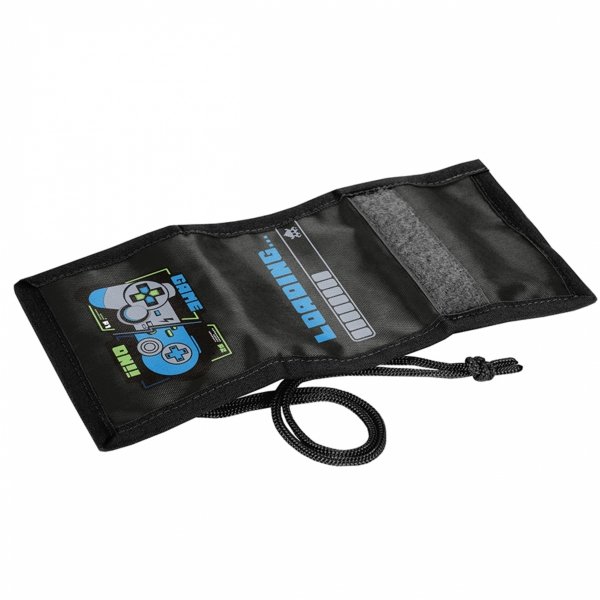 PORTFEL GAMEPAD DZIECIĘCY SZKOLNY PORTFELIK GAMING GAMER DLA CHŁOPAKA GRY