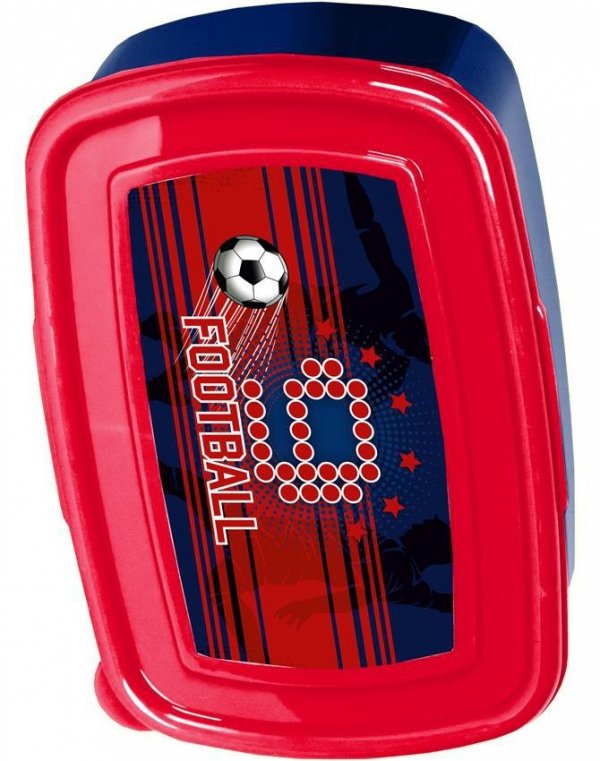 Plecak do Szkoły z Piłką Zestaw Niebieski Czerwony [PP19FT-260]