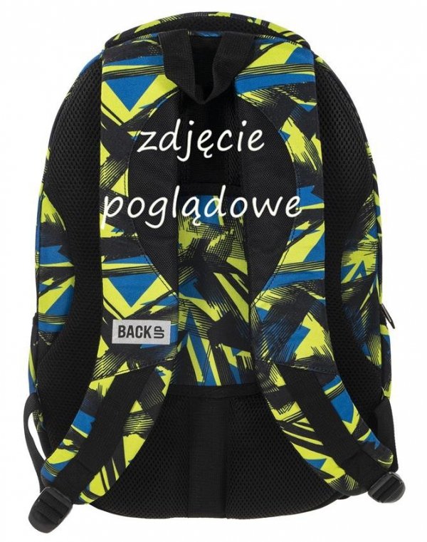 Czarny Plecak Młodzieżowy BackUP Szkolny [PLB1C27]