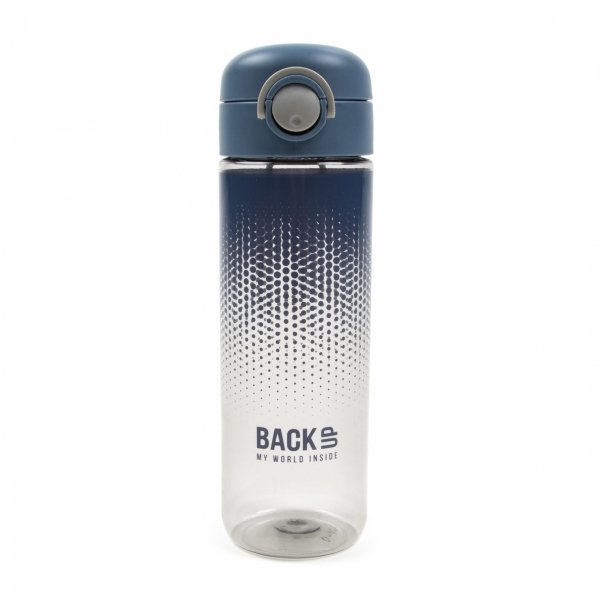 BIDON FREE BPA BACKUP 600ml MŁODZIEŻOWY NIEBIESKI BUTELKA NA WODĘ GRANATOWA