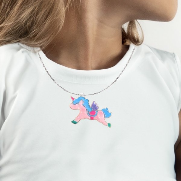 ZESTAW ZAWIESZEK MAGIC ŚWIECĄCYCH W CIEMNOŚCI JEDNOROŻEC KIDEA