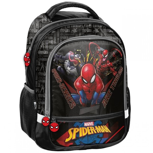 Spider Man Szkolny Plecak dla Chłopaków do 1 klasy podstawówki [SP22NN-260]