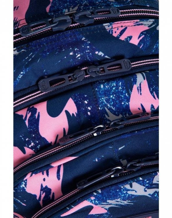 CoolPack Cp Plecak dla Dziewczyny Granatowy Różowy Szkolny PINK STROKES [C62187]