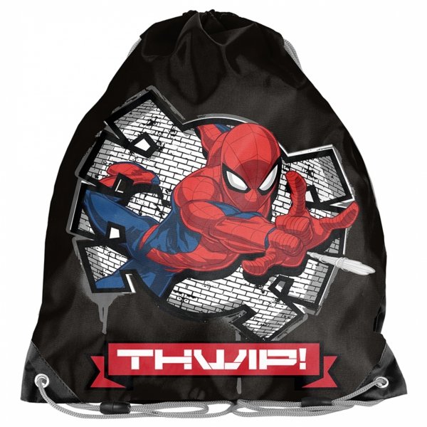 TORNISTER SPIDERMAN SZKOLNY MARVEL DO KLAS 1-4 KOMPLET 5w1 DLA CHŁOPAKA