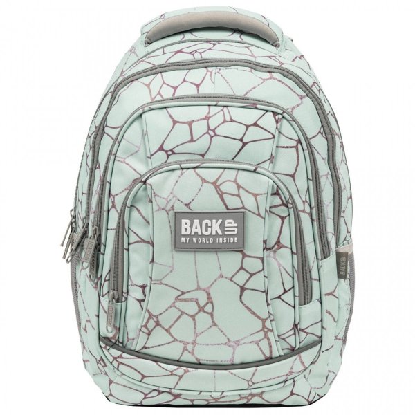 BackUp Młodzieżowy zestaw 4w1 Plecak Szkolny Dziewczęcy [PLB5A22]