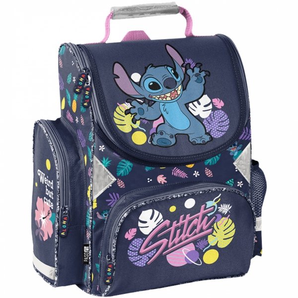 STITCH TORNISTER KOMPLET 6w1 DLA DZIEWCZYNEK DO PODSTAWÓWKI DO 1 KLASY