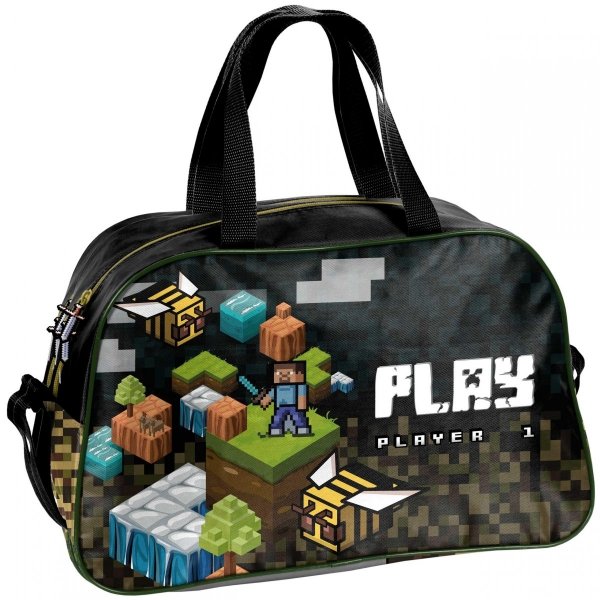 Komplet 6w1 Plecak Do Szkoły Gra Minecraft Pixele [PP21GM-090]