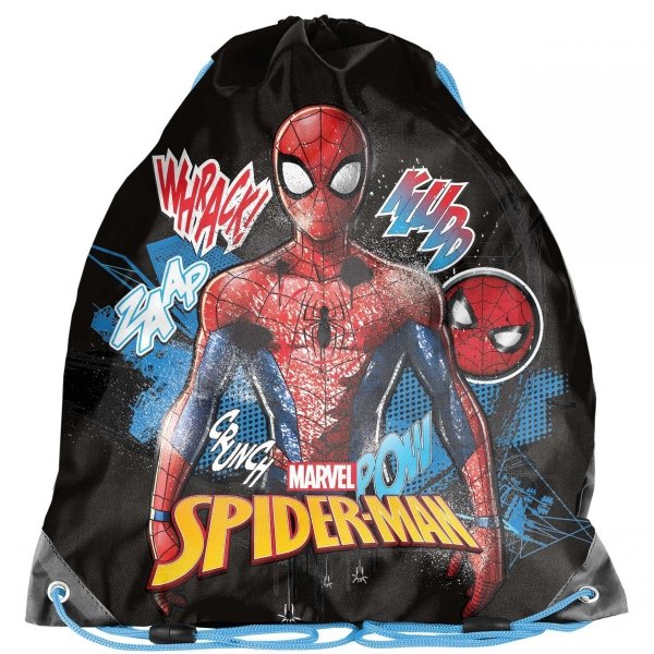 Komplet 4w1 Plecak Spider-Man Szkolny dla Chłopaków Paso [SP22LL-090]