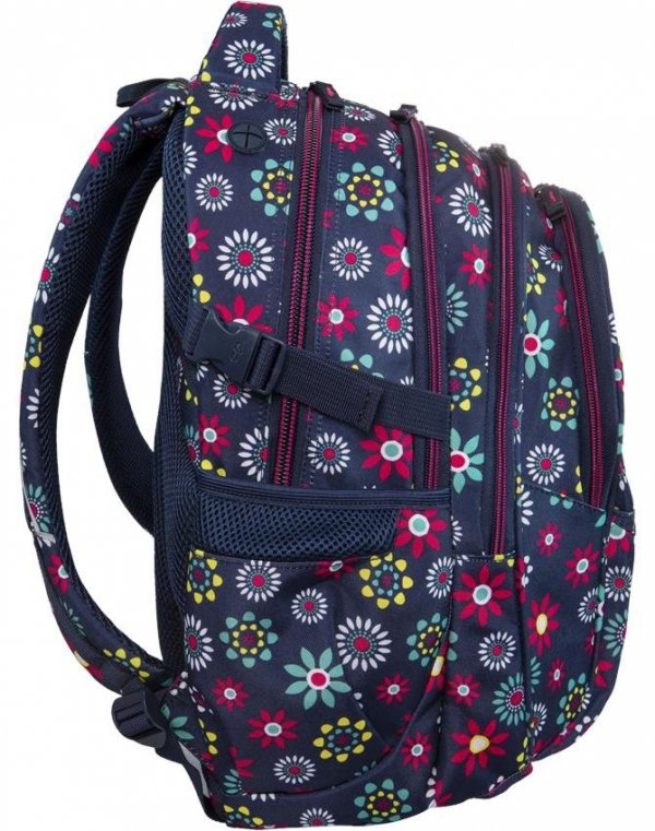CoolPack Młodzieżowy CP Plecak w Kwiaty Szkolny Piórnik [B02015]