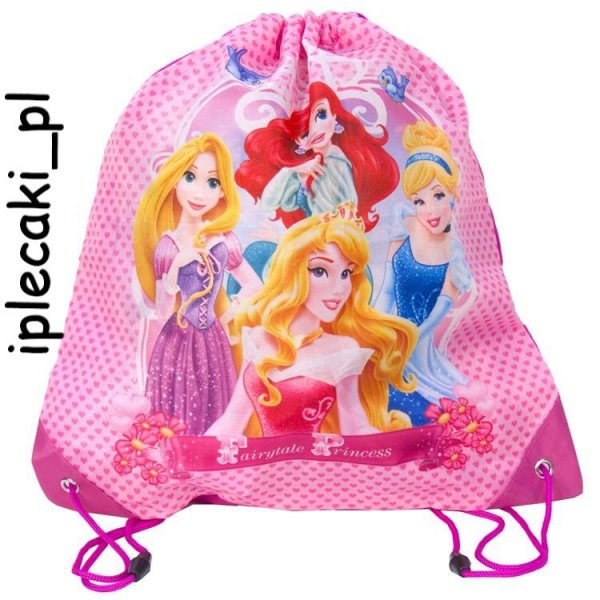 Plecak Szkolny Piórnik z wyposażeniem Worek gimnastyczny Księżniczki Princess [600536]