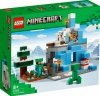 LEGO Klocki Minecraft 21243 Ośnieżone szczyty