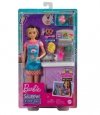 Mattel Lalka Barbie Skipper Pierwsza praca Bar z przekąskami
