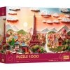 Trefl Puzzle 1000 elementów 40-lecie Paper Art Paryż