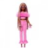 Mattel Lalka Barbie Deluxe Style 4 Różowy komplet z futerkiem