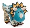 NICI 49466 Maskotka pluszowa dinozaur Cerastupsy niebieski 20cm stojący GREEN