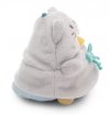 NICI 61143 Maskotka Pingwin Waddle 8cm z kaczuszką i kostiumem kota w pudełku prezentowym MyMochi