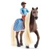 Schleich 42586 Horse Club Sofia's Beauties Zestaw startowy Leo i Rocky Koń z włosami do stylizacji