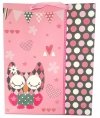 Torebka ozdobna prezentowa sowy 1143B 26x32x12cm p12, mix cena za 1 szt