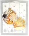 Torebka prezentowa świąteczna 3D 9016A 30x39x12cm p12, cena za 1szt