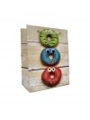 Torebka ozdobna prezentowa Donuty 303C 18x23x12cm mix cena za 1 szt