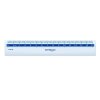 Linijka plastikowa transparentna 15cm Keyroad p48 cena za 1szt