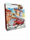 Torebka ozdobna prezentowa 4wz 26x32x10cm JP 512B Pojazdy mix cena za 1 szt