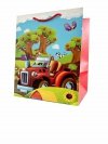 Torebka ozdobna prezentowa 4wz 4606B 26x32x20cm szerokie dno mix cena za 1 szt