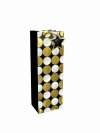 Torebka ozdobna prezentowa butelka 4wz 12x35x9cm 222 mix cena za 1 szt