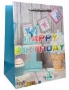 Torebka ozdobna prezentowa JP-SR306B 26x32x10cm mix cena za 1 szt